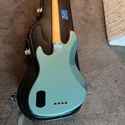 Fender American Deluxe Jazz Bass with Rosewood Fretboard 1997 - 1998 - Teal Green Metallic image 7