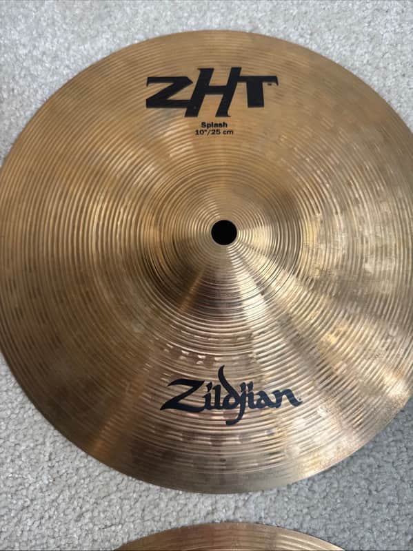 Zildjian One 10” ZHT Splash Cymbal - 281 Grams 90s - Cu image 1