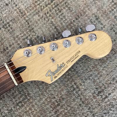 1998 Fender Standard Stratocaster in Black W/Case and Candies image 4