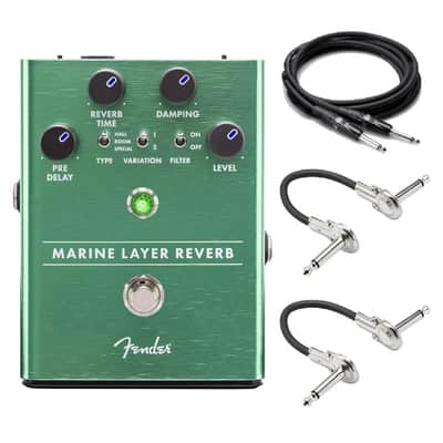 New Fender Marine Layer Reverb Guitar Effects Pedal | Reverb