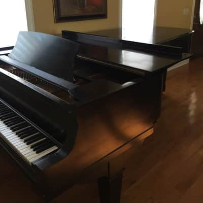 Chas. M. Stieff 9 Foot Concert Grand Piano 1913 Black image 7