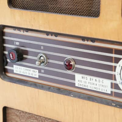 1940s National Dobro Company Art Deco Amplifier - Very Rare Model, Great Project Amp! image 8