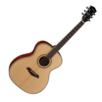 Parkwood P620 OM Orchestra All Solid Wood Sitka Spruce Mahogany Acoustic Guitar image 1