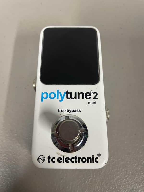 TC Electronic Polytune 2 Mini Poly-Chromatic Tuner Pedal | Reverb