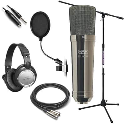 CAD GXL2200BP Condenser Microphone STUDIO ESSENTIALS BUNDLE image 1