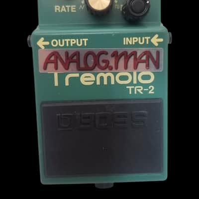 ギター BOSS TR-2 Tremolo ANALOGMAN MOD Analogman TR-2 Tremolo w/ Analogman Mod | Reverb