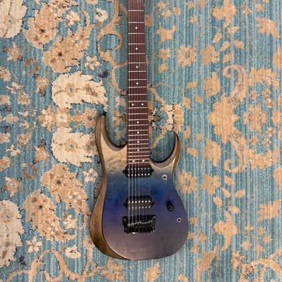 Ibanez RGD7521PB-DSF Standard 2021 - Present - Deep Seafloor Fade Flat image 13