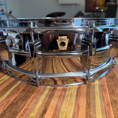 Ludwig Supraphonic  14”x51/4” 1969 - Chrome over seamless aluminum shell image 1