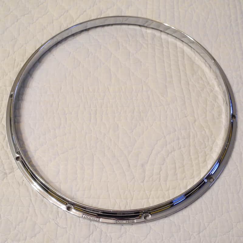 Ludwig No. 4142 14" Twin Channel Die-Cast 10-Lug Hoop image 2
