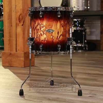 Tama Starclassic Walnut/Birch Floor Tom 14x14 Molten Brown Burst image 1