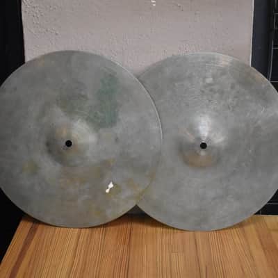 Vintage Zyn 14" Hi Hat Pair - 896g/896g image 1