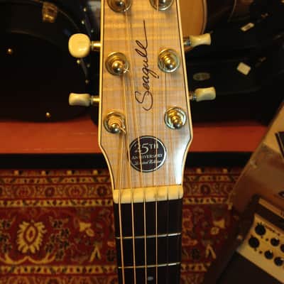 Seagull 25th Anniversary CW Flame Maple EQ Acoustic-Electric Guitar image 5