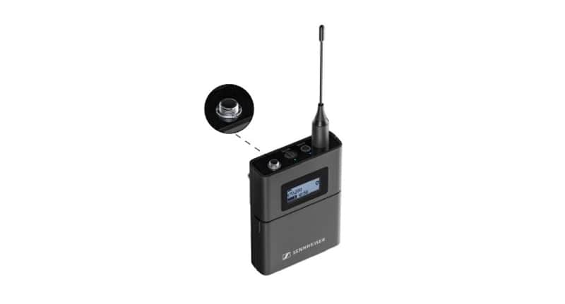 Sennheiser EW-DX-SK Wireless Bodypack Transmitter with 3.5mm Connector - R1-9: 520 - 607.8 MHz image 1