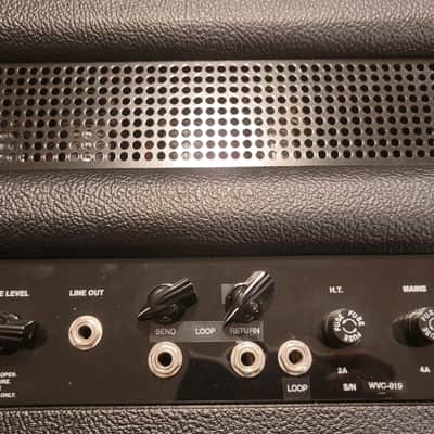 Wizard  VC Vintage Classic 100w with 4 x KT88s & FX Loop  2019 Black/Black image 8