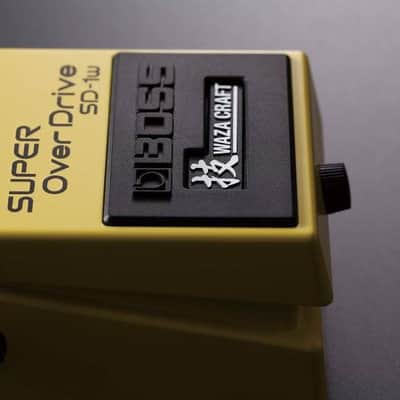 SD-1W Super OverDrive Waza Craft Special Edition Overdrive Guitar Effect Pedal image 2