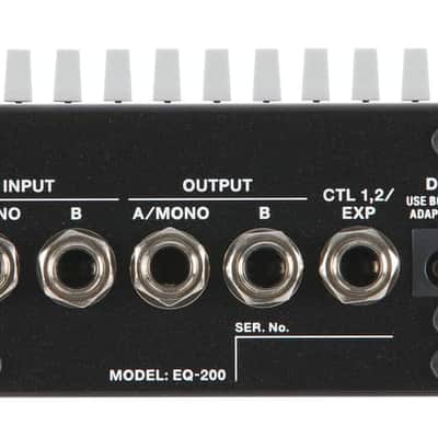Boss EQ-200 Equalizer 2019 - Present - Black image 4