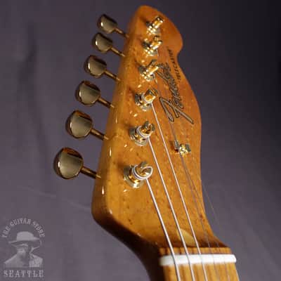 Fender Custom Shop Artisan Claro Walnut Telecaster Natural image 7