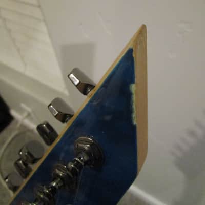 ESP LTD MH-103 QM 2008 - 2018 - See Thru Blue image 6
