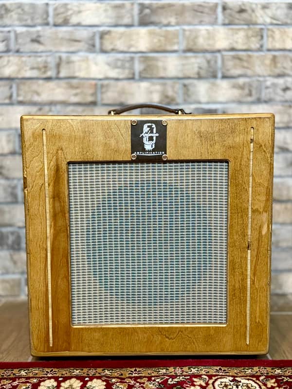 Amberisa Amplification Handwired Guitar Speaker Cabinet - Model: AA112LG 2025 - Golden Oak image 1
