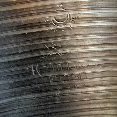 Ultra Rare K Zildjian Istanbul 24” Intermediate stamp 3231g ride cymbal image 3