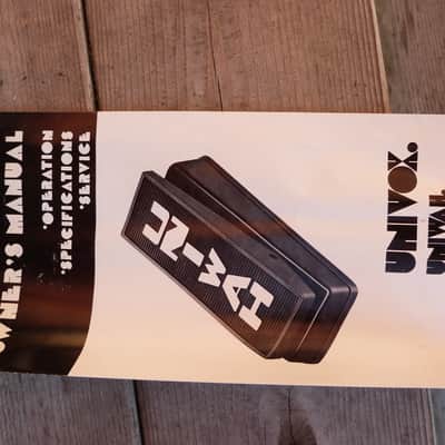Univox uniwah 1960's black image 3