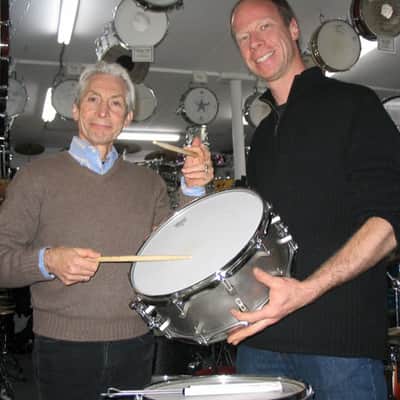 Ludwig, Charlie Watts Played, Super Classic 1968 - Sky Blue Pearl, 22,13,16 image 5