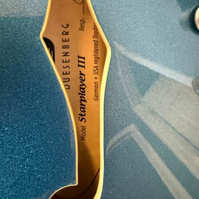 Duesenberg Starplayer III 2018 - 2021 - Catalina Blue image 12