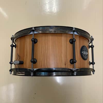 Ebenor 14x6.5 Stave Custom Apple Wood Snare Drum image 5