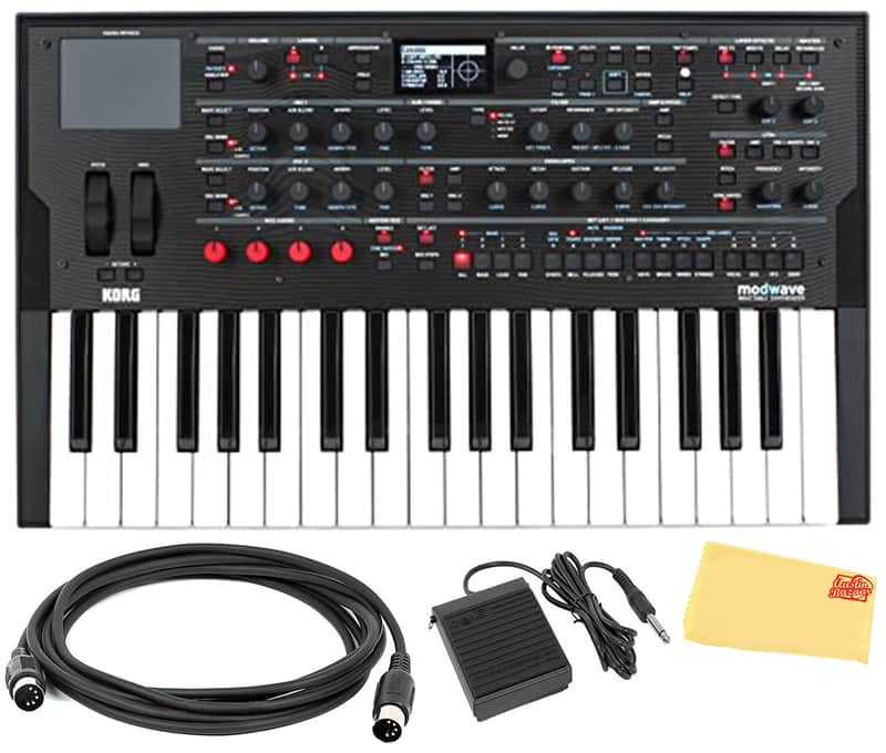Korg Modwave Wavetable Synthesizer w/ Sustain Pedal image 1
