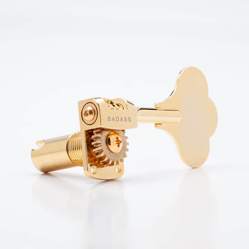 Badass Leo Quan Badass OGT Mini Bass Precision Tuning Keys - 2x2 Gold Finish - New