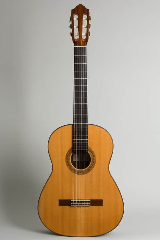 Kolya Panhuyzen Classical Guitar (1999), black hard shell case. image 1