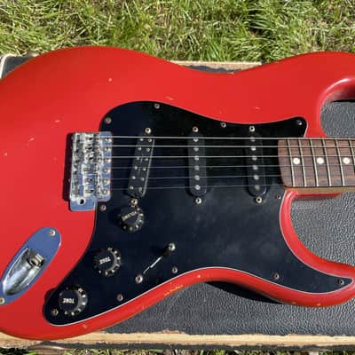 1979 USA Fender Stratocaster - International Series - Monaco Red image 8