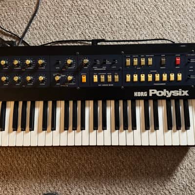 Korg PolySix 1980s - Navy Blue image 5