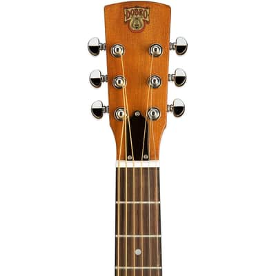 Dobro Hound Dog Deluxe Wood Body Dobro with Metal Resonator image 2