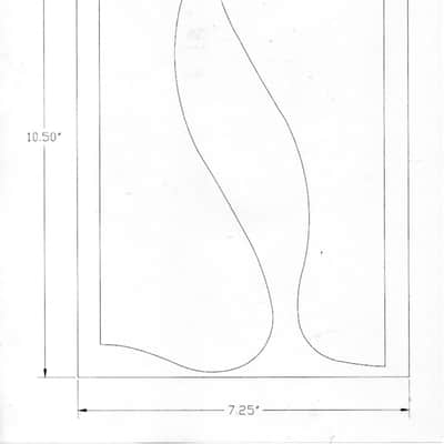 Gibson Super 400 Marble Acetate Pickguard Material Large Sheet image 4