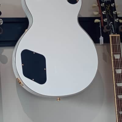 Epiphone Les Paul Custom Electric Guitar - Alpine White image 4