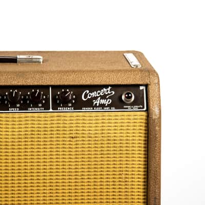 Fender Concert Amp With Fender Reverb Tank Owned by Brian Setzer image 7