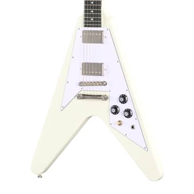 Epiphone Flying V ’70s Electric Guitar – Classic White image 1