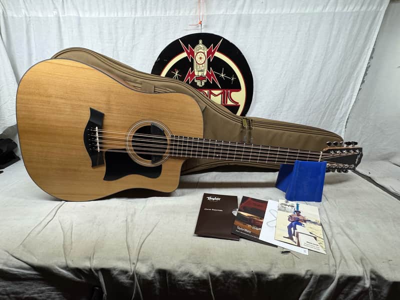 Taylor Somos Collection 150ce Bajo Quinto 10-string Dreadnought Acoustic Guitar with Soft Case 2026 image 1