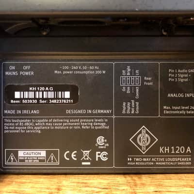 Neumann KH 120a Studio Monitor Pair Grey image 5