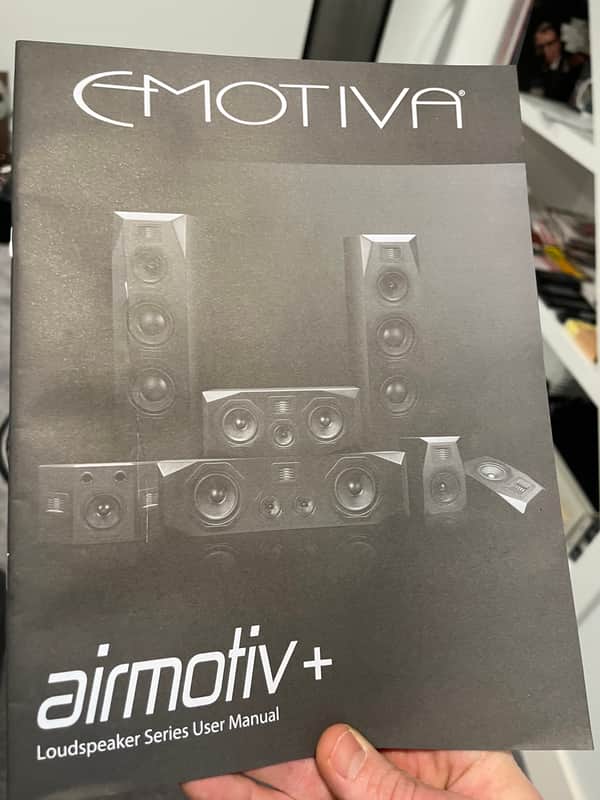 Emotiva Airmotiv T1+ 2020 Black image 1