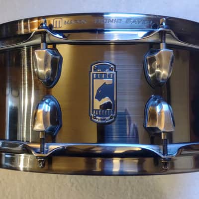 Mapex Black Panther Blade 14x5.5" Steel Snare Drum - Brushed Nickel Over Steel image 1