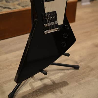 1994 Bicentinnial Gibson '76 Explorer Ebony Black w/ Case & Paperwork EX Cond image 6
