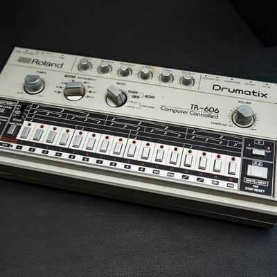 Roland TR-606 Drumatix 1980s - Silver image 3