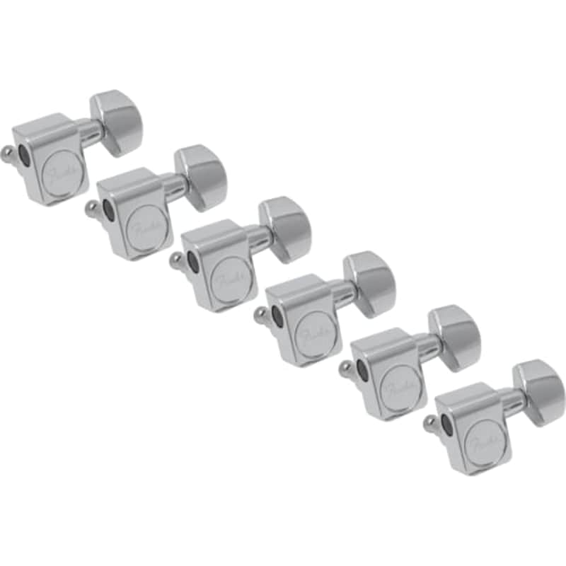 Tuners - Fender®, American series, 6 in a line, chrome image 1
