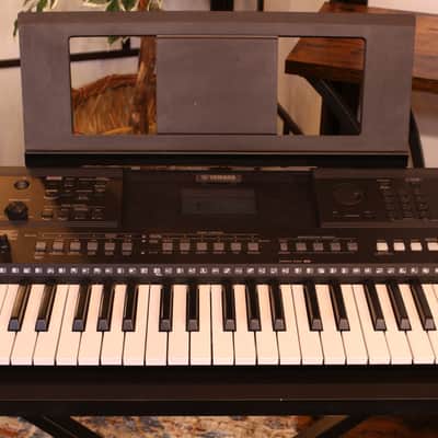 Used Yamaha PSR-EW410 76-Key Portable Keyboard w/ Music Stand image 2