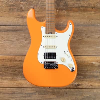 Schecter Nick Johnston Traditional HSS Electric Guitar - Atomic Orange image 3