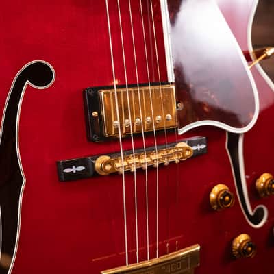 2004 Gibson Custom Shop Super 400 CES Art & Historic - Wine Red image 7