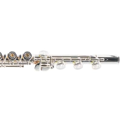 Azumi AZ3SRBEO-C Professional Solid Silver Flute SN ED05654 image 5