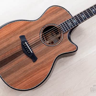 2023 Taylor Builders Edition 914ce Kona Edgeburst, Sinker Redwood + Honduran Rosewood w/ Case image 1